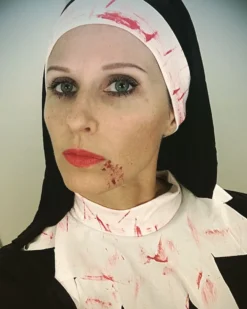 Blodig Nunna Maskeraddräkt