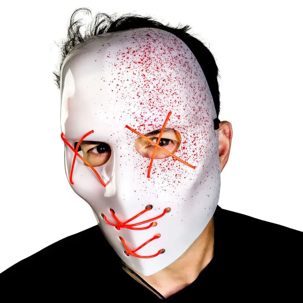 Blodig Vit Mask