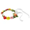 Blomsterkrans med Sidenband