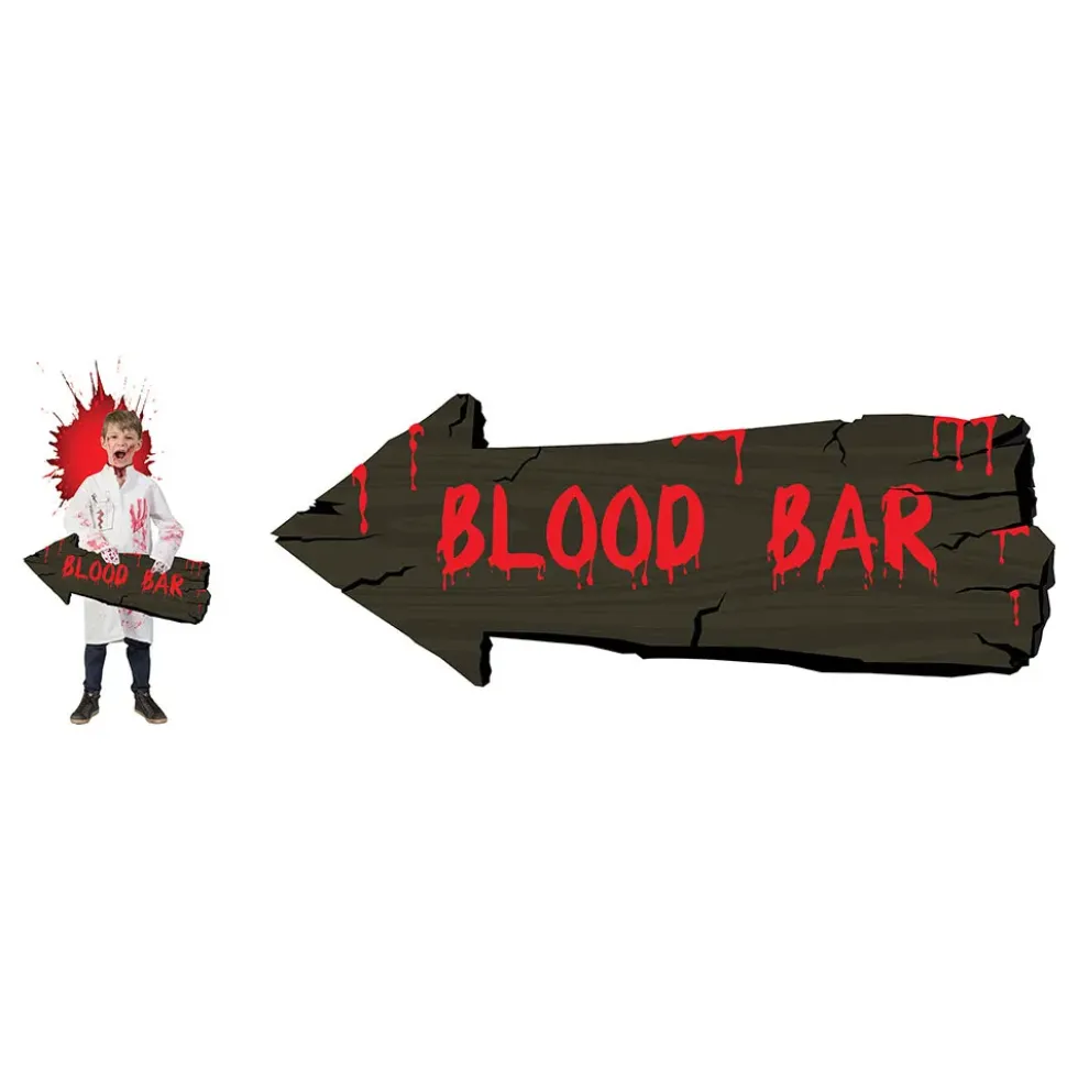 Blood Bar Väggskylt