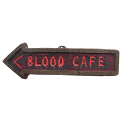 Blood Café Väggskylt