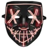 Blood Splatter Svart/Röd Mask
