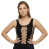 Body Svart Fishnet