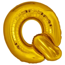 Bokstavsballong Guld Metallic