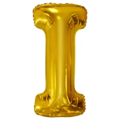 Bokstavsballong Guld Metallic