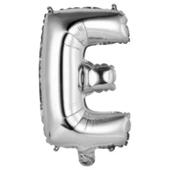 Bokstavsballong Mini Silver Metallic