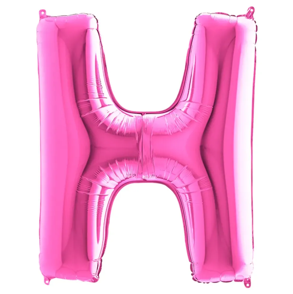 Bokstavsballong Rosa