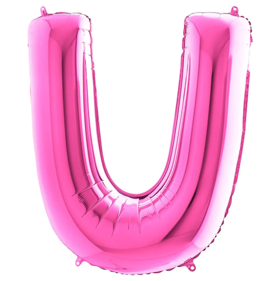 Bokstavsballong Rosa