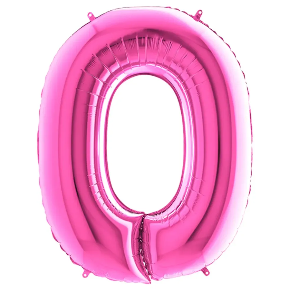 Bokstavsballong Rosa