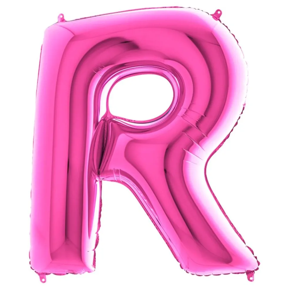 Bokstavsballong Rosa