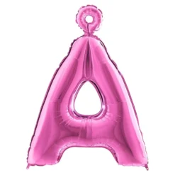 Bokstavsballong Rosa