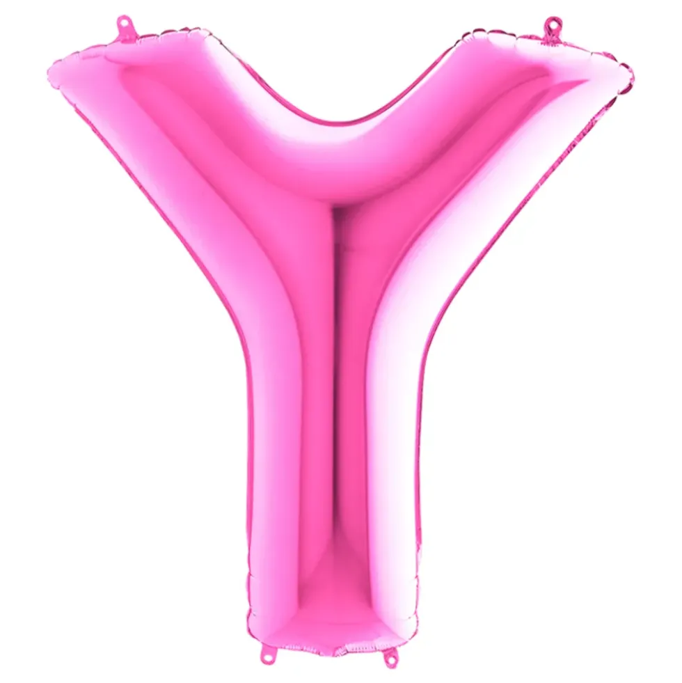 Bokstavsballong Rosa