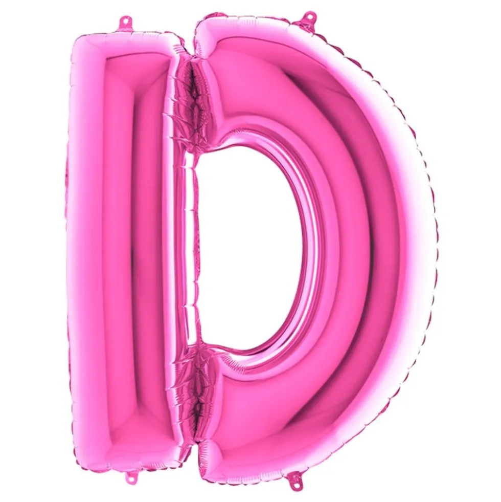 Bokstavsballong Rosa
