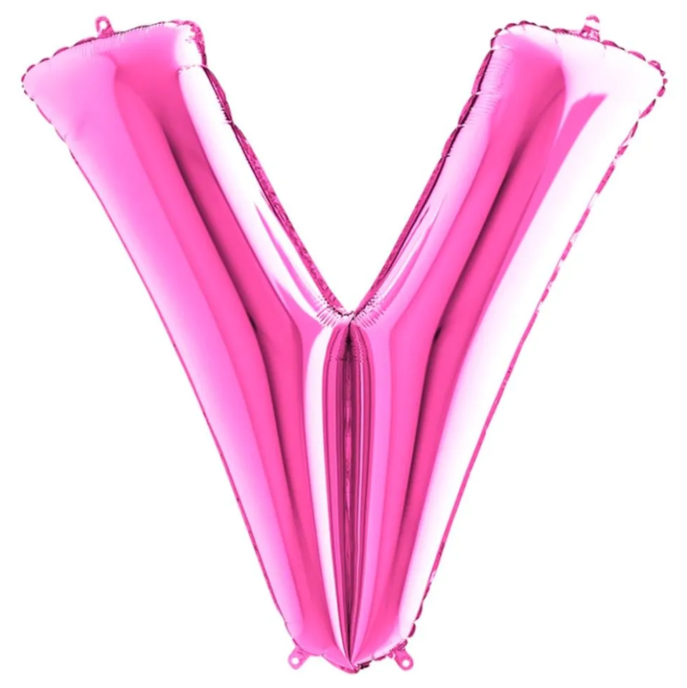 Bokstavsballong Rosa