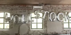 Bokstavsballong Silver Metallic