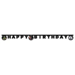 Bokstavsgirlang Happy Birthday Star Wars