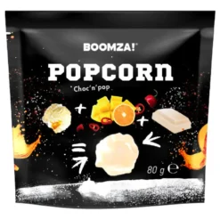 Boomza Popcorn Chili Mango Orange Vit Choklad