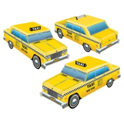 Bordsdekorationer Taxibilar