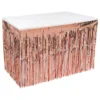 Bordskjol Fransar Rosa Metallic