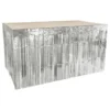 Bordskjol Metallic Silver