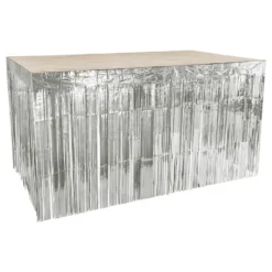 Bordskjol Metallic Silver
