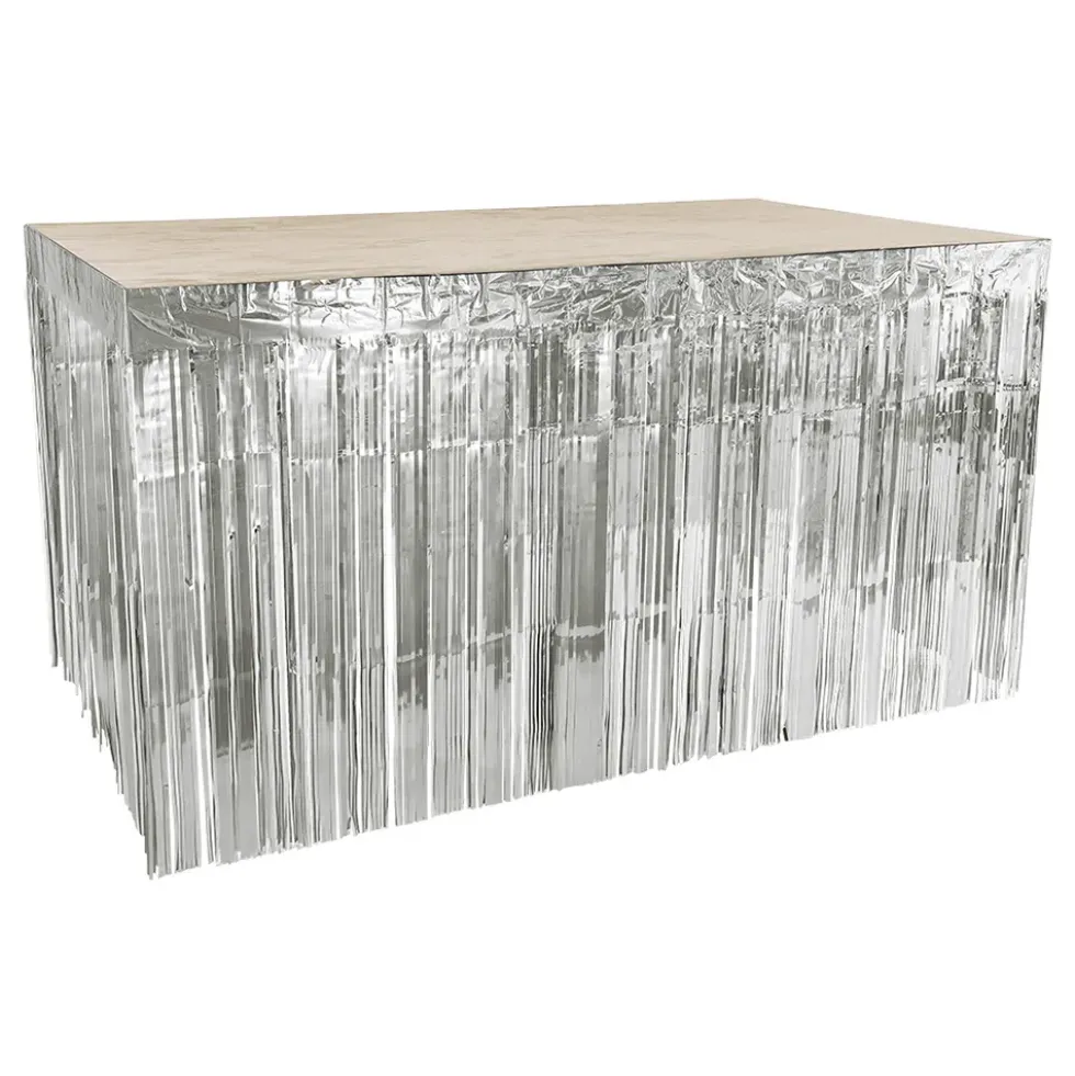 Bordskjol Metallic Silver