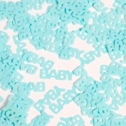 Bordskonfetti Baby Blå