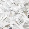 Bordskonfetti Champagneflaskor Silver Metallic