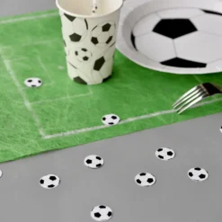 Bordskonfetti Fotbollar