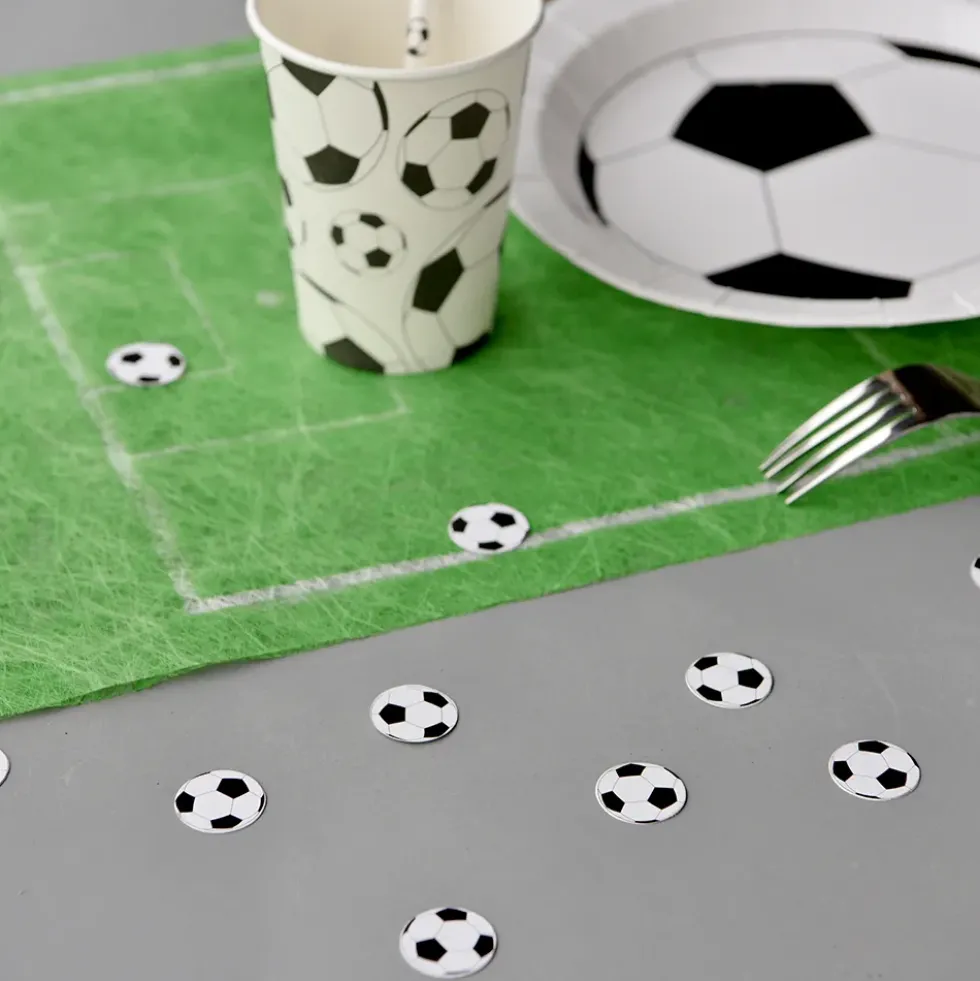Bordskonfetti Fotbollar
