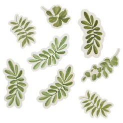 Bordskonfetti Gröna Löv Botanic