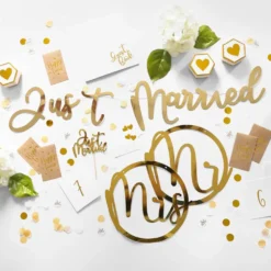 Bordskonfetti Just Married