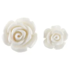 Bordskonfetti Rosor Vit