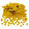 Bordskonfetti Rund Guld Metallic