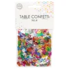 Bordskonfetti Siffra 4 Färgmix Metallic
