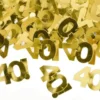 Bordskonfetti Siffra 40 Guld Metallic