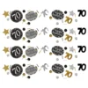 Bordskonfetti 70 Silver/Guld Glitter