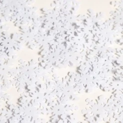 Bordskonfetti Snöflingor Vita
