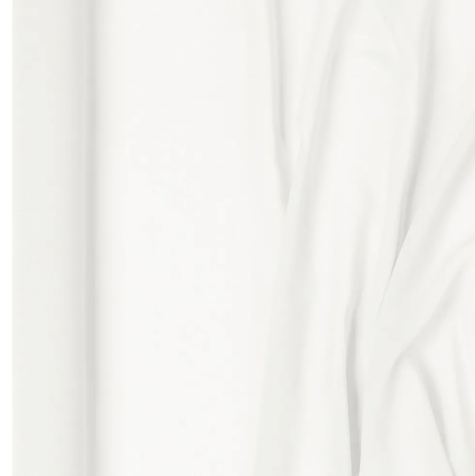 Bordslöpare Chiffong Off-White