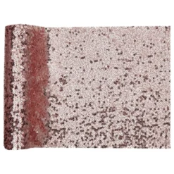 Bordslöpare Paljetter Roséguld