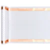 Bordslöpare Prickig Vit/Roséguld