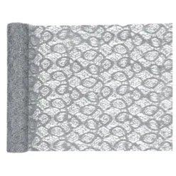 Bordslöpare Silver Metallic