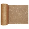 Bordslöpare Tjock Roséguld Glitter