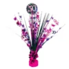 Bordspjäs 50 Svart/Rosa Glitter