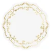 Bordstabletter Ornament Guld/Vit