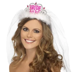 Bride to Be Tiara med Slöja