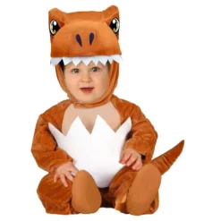Brun T-Rex Bebis Maskeraddräkt