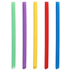 Bubble Tea Sugrör i Plast Mix