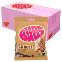 BUBS Cool Cola Skalle Påsar Storpack