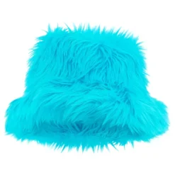 Bucket Hat Fluffig Turkos